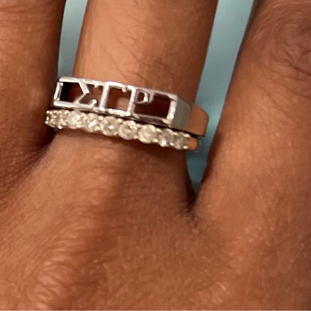 Sigma Gamma Rho Sterling Silver